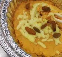 Cheese Baked Sweet Potato