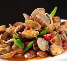 Spicy Stir-Fried Clams