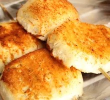 Steamed bun slices