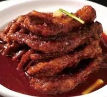 Braised Chicken Feet with Tiger Skin