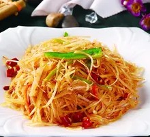 Spicy Sour Potato Noodles