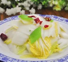 Spicy Sour Cabbage Rice Bowl