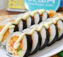 鱿鱼紫菜包饭
