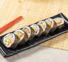 玉米肉松紫菜包饭