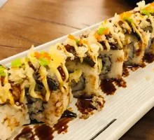 Fried Shrimp and Eel Roll