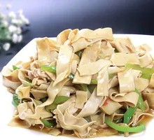 Bell Pepper and Tofu Skin Stir-Fry