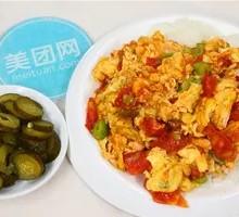 Tomato and Egg Rice Bowl
