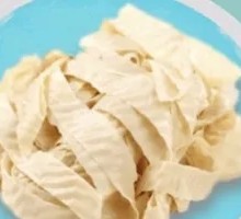 Oil-soaked tofu skin