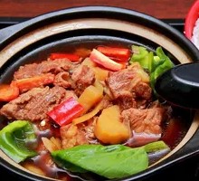 Braised Pork Ribs with Rice