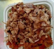Grilled Meat Rice with Cumin Flavor