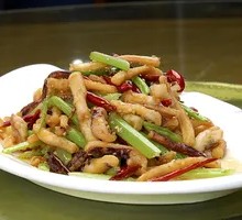 Dry-fried Squid Tentacles