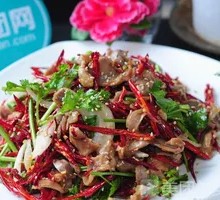 Spicy Stir-Fried Chicken Gizzards