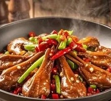 干锅香辣鸭头