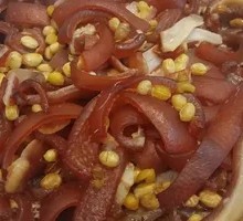 肉皮炒蜡豆