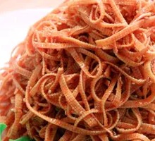 香葱拌豆丝