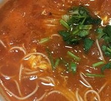 Tomato Noodle Soup