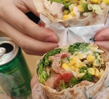 Sweet Corn and Meat Wraps