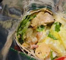 夏威夷菠萝烤肉卷饼