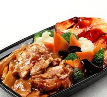 笋烧肉饭