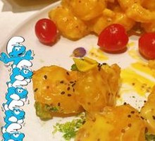 Mustard Shrimp Balls