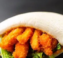 香酥鸡柳布袋馍