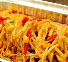 Aluminum-Wrapped Enoki Mushrooms