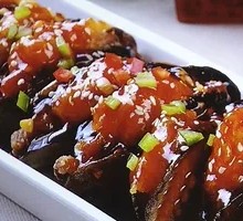 鲜虾茄盒