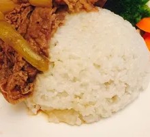 Beef Rice with Sauce