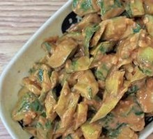 Peanut Sauce Cucumber