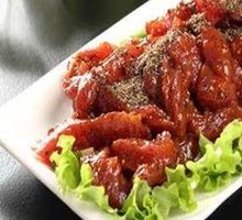 Black Pepper Beef Strips