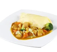 五花肉咖喱蛋包饭