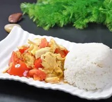 Scrambled Eggs with Tomatoes