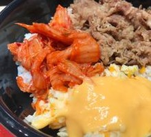 辣白菜芝士牛丼饭