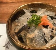 柠檬醋拌河豚鱼皮