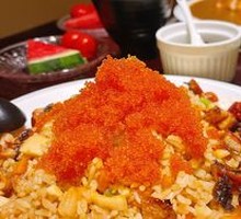鳗鱼蟹子炒饭
