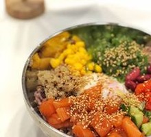 三文鱼温泉蛋波奇饭