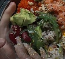 低卡三文鱼甜虾健康海鲜波奇饭