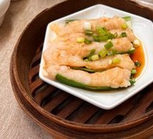 虾滑酿秋葵