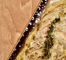 肉桂苹果泥烤鸡胸