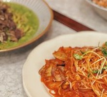 Tomato Seafood Pasta