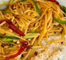 Home-style Potato Noodles with Rice