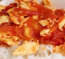 Tomato and Egg Rice Bowl