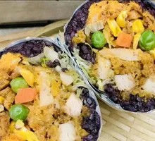 奥尔良鸡排饭团