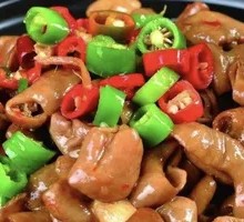 Braised Pork Intestines