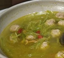 Radish and Pork Meatball Soup