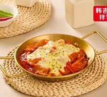 Cheese Stir-Fried Rice Cake