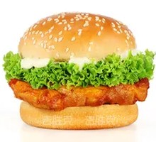狠辣板烧鸡腿堡