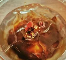 蔓越莓红糖冰粉
