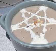 Pine Nut Creamy Mushroom Soup
