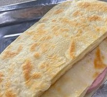 Big Pancake with Fried Dough Stick